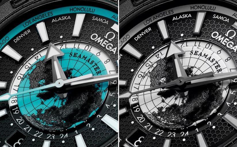 Часы Omega Planet Ocean Worldtimer 