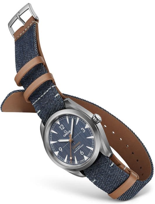Часы Omega Railmaster Denim
