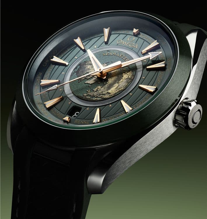 Часы Omega Seamaster Aqua Terra Worldtimer