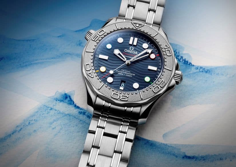 Часы Omega Seamaster Diver 300M — Beijing 2022 Special Edition