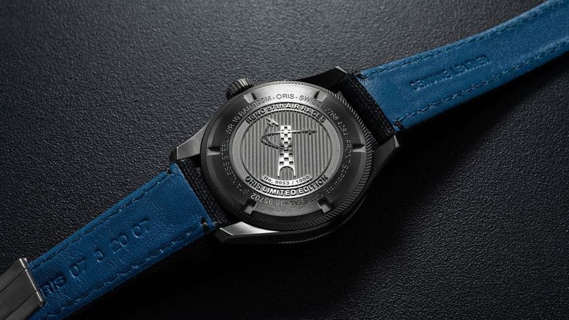 Часы Oris 57th Reno Air Races Limited Edition задняя крышка