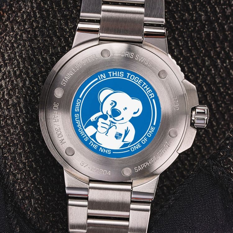 Часы Oris Aquis в поддержку NHS Charities Together