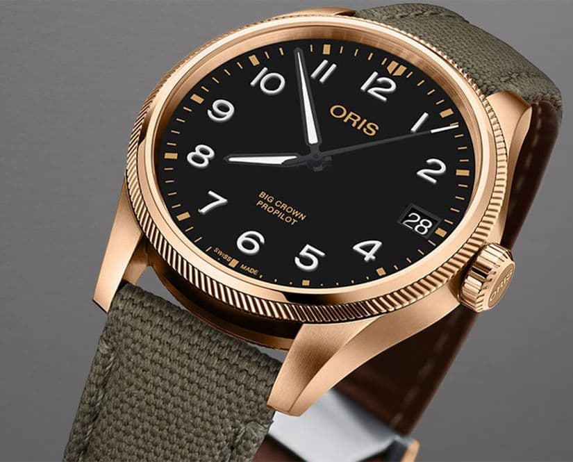 Часы Oris Big Crown ProPilot Big Date Bronze