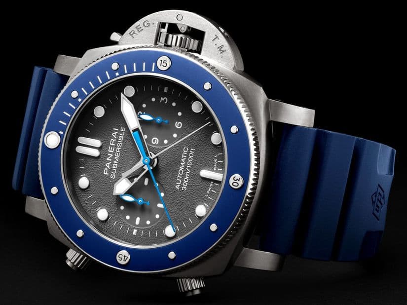 Часы Panerai Submersible Chrono – Guillaume Nery