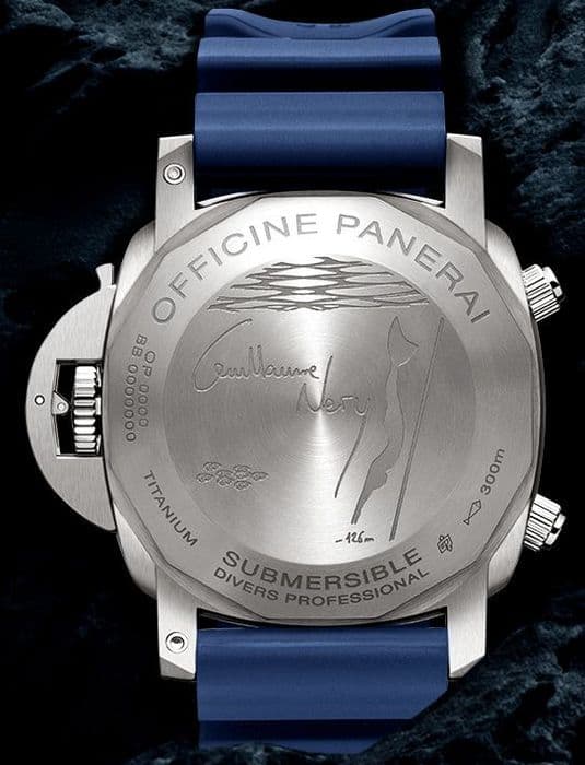 Часы Panerai Submersible Chrono – Guillaume Nery