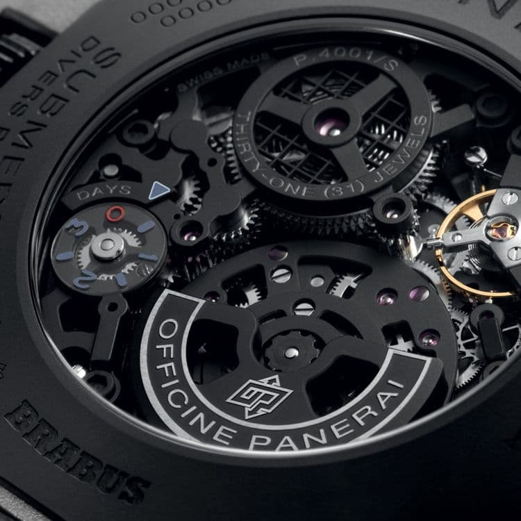 Часы Panerai Submersible S Brabus Blue Shadow Edition