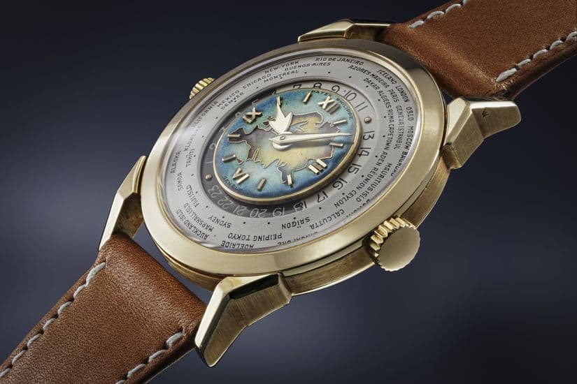 Часы Patek Philippe Ref. 2523 с картой Евразии