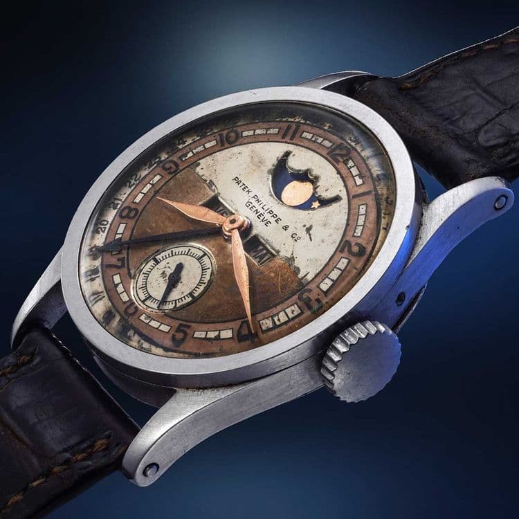Часы Patek Philippe Reference 96 Quantieme Lune императора Пу И