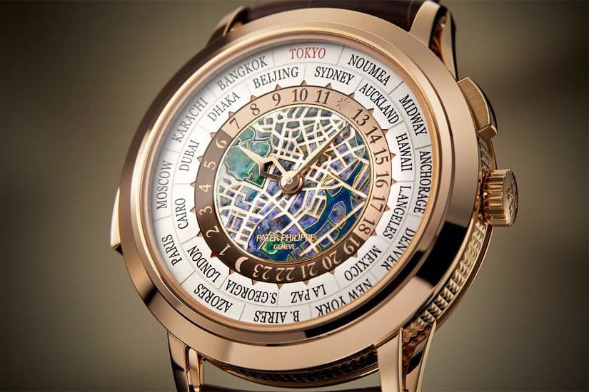 Часы Patek Philippe World Time Minute Repeater (ref. 5531R-014)