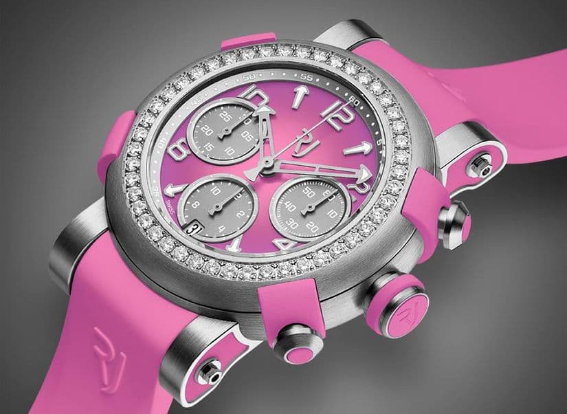 Часы RJ Arraw Chronograph Titanium Diamonds