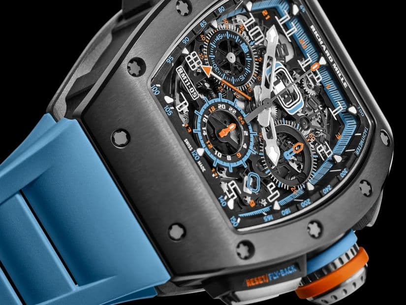 Часы RM 11-05 Automatic Winding Flyback Chronograph GMT 