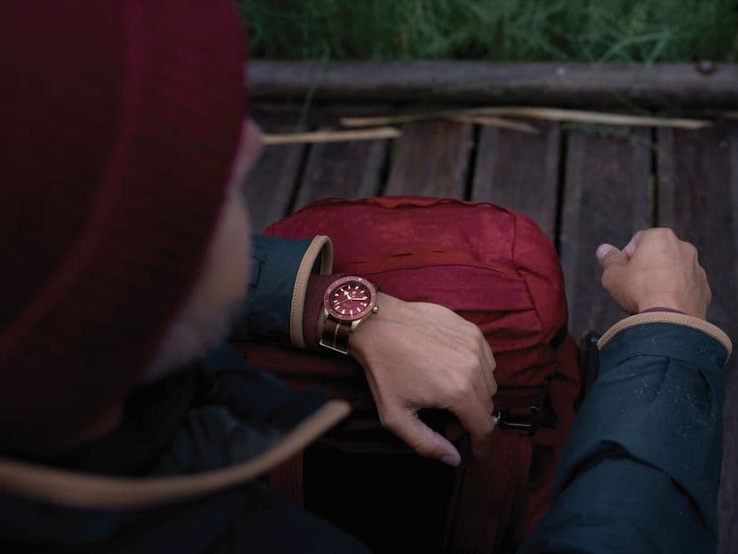 Часы Rado Captain Cook Bronze Burgundy