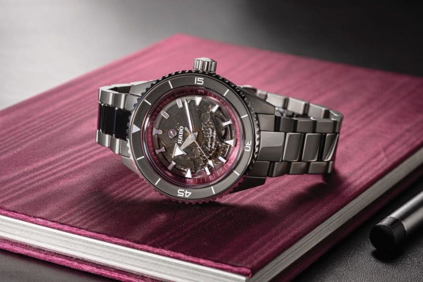 Часы Rado Captain Cook Pink Dial Project