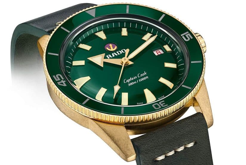 Часы Rado Captain Cook в бронзе