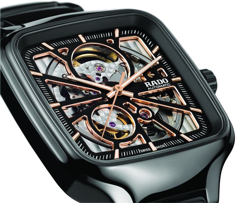 Часы Rado True Square Open Heart