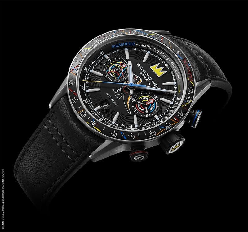 Часы Raymond Weil с картиной Баския
