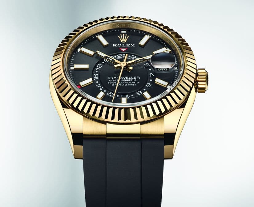 Sky-Dweller на браслете Oysterflex