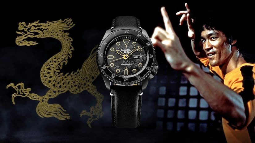 Часы Seiko 5 Sports Bruce Lee Limited Edition SRPK39