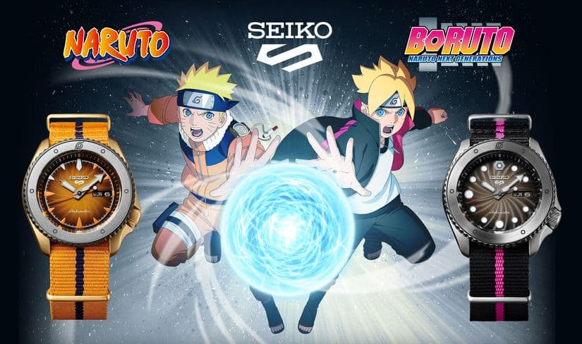 Часы Seiko 5 Sports Naruto Boruto Limited Edition