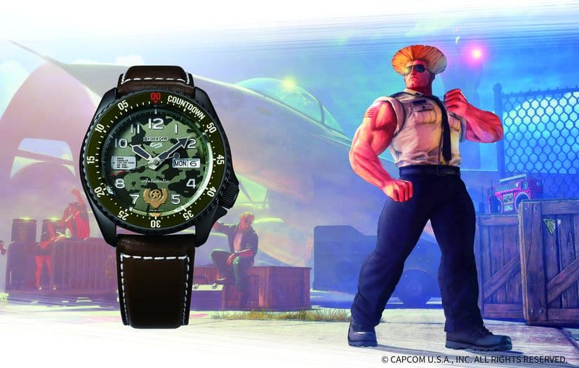Часы Seiko 5 Sports Street Fighter V 