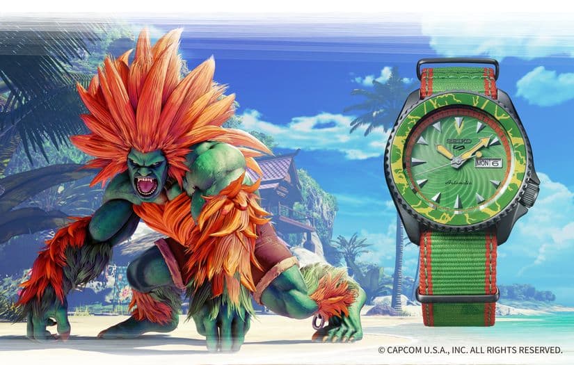 Часы Seiko 5 Sports Street Fighter 