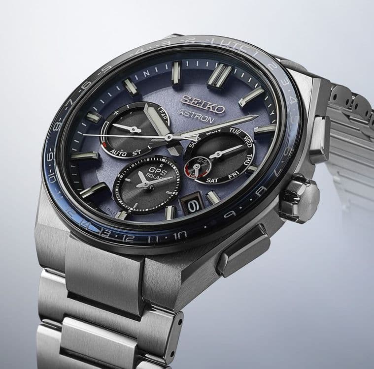 Часы Seiko Astron GPS Solar 5X53 Dual-Time SSH109