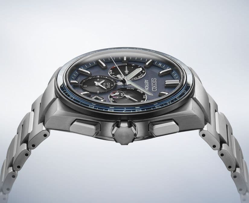 Часы Seiko Astron GPS Solar 5X53 Dual-Time SSH109