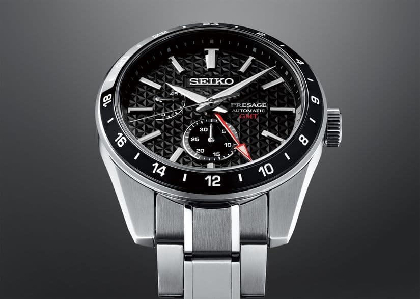 Часы Seiko Presage Sharp Edged GMT