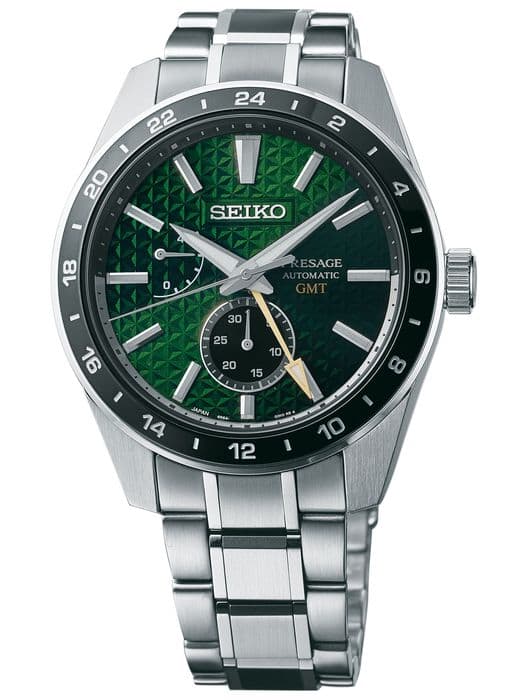 Часы Seiko Presage Sharp Edged GMT