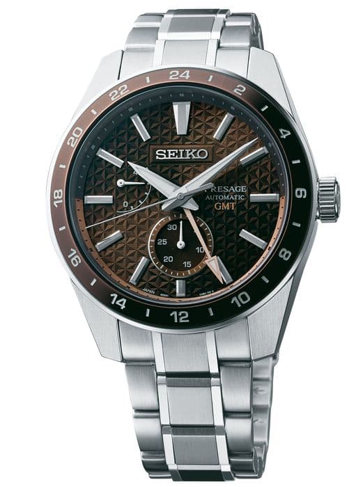 Часы Seiko Presage Sharp Edged GMT 