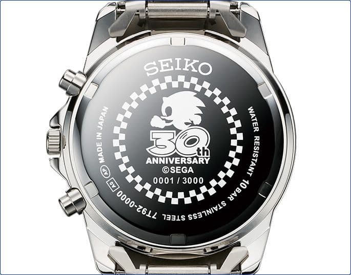  Часы Seiko х Sonic the Hedgehog 30th Anniversary Official Watch