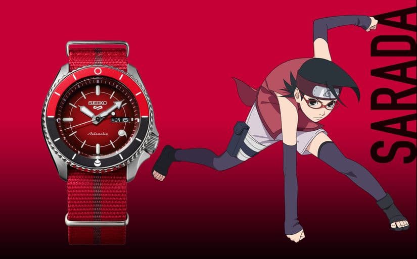 Часы Seiko, посвященные Сараде Учихе