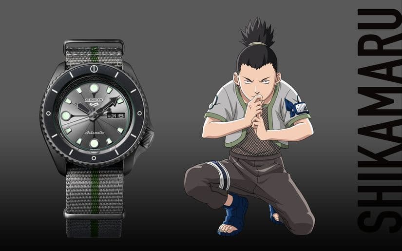 Часы Seiko, посвященные Шикамару Нара