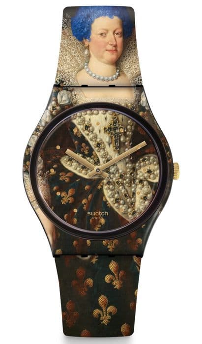Часы Swatch Hairyblue Mary