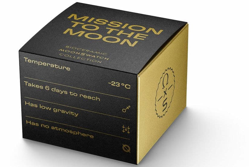 Часы Swatch MoonSwatch Mission to Moonshine Gold