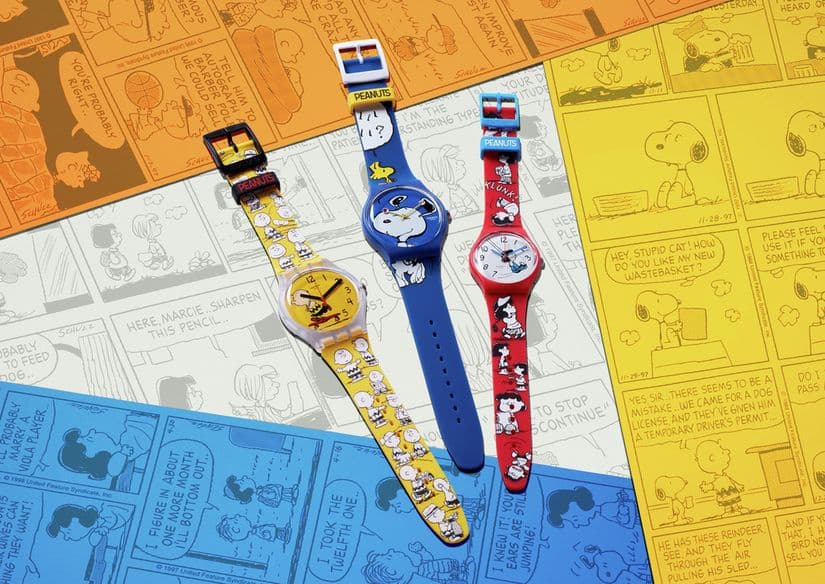Часы Swatch  X  Peanuts