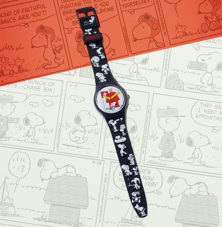 Часы Swatch  X  Peanuts