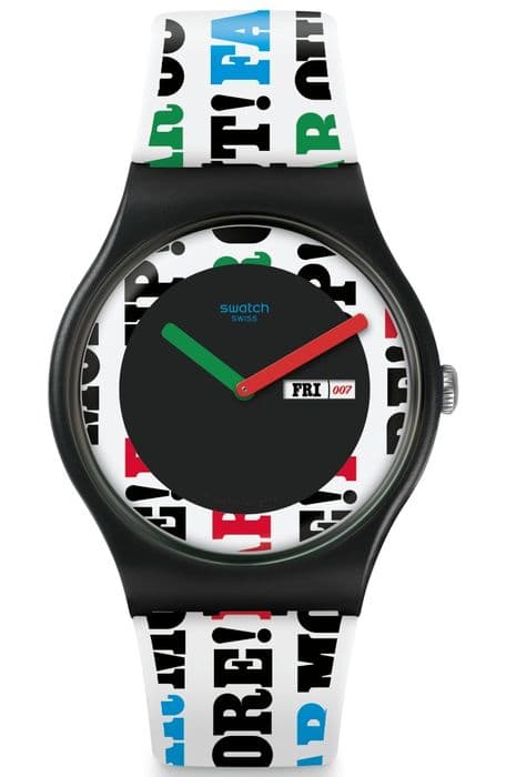 Часы Swatch в честь фильма «На секретной службе Ее Величества» (1969)