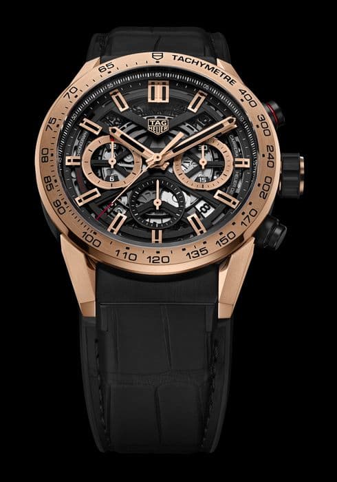 Часы с механизмом Heuer 02