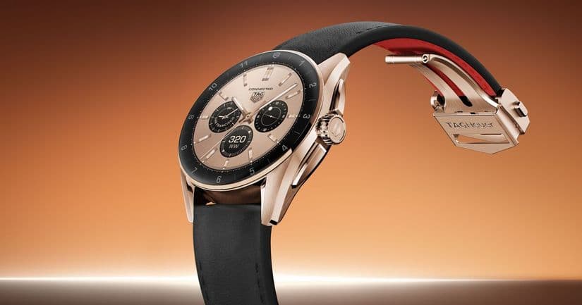 Часы TAG Heuer Connected 42 мм Golden Bright Edition