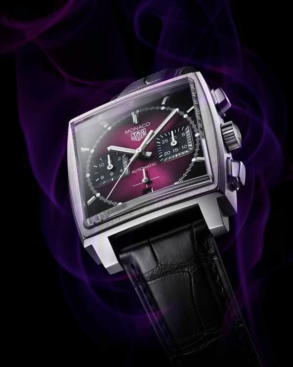 Часы TAG Heuer Monaco Purple Dial Limited Edition