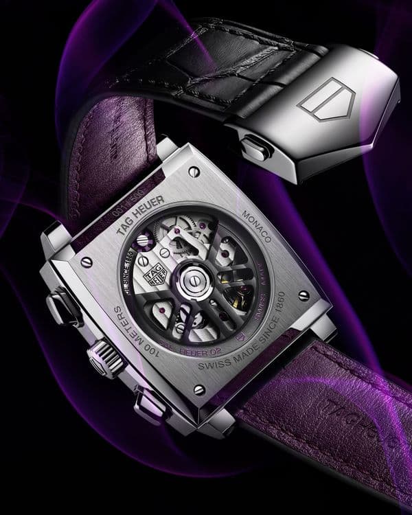 Часы TAG Heuer Monaco Purple Dial Limited Edition