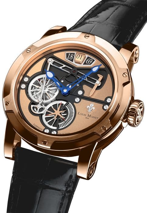Часы Transcontinental от Louis Moinet