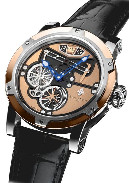 Часы Transcontinental от Louis Moinet