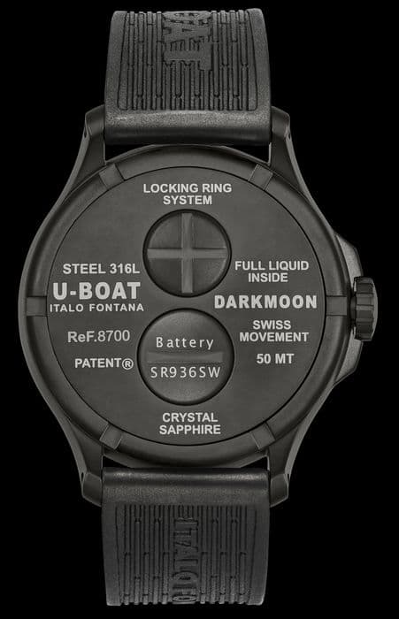 Часы U-BOAT Darkmoon