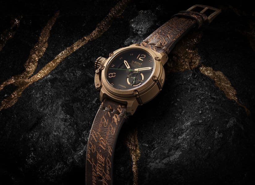 Часы U-Boat Chimera Green Bronze
