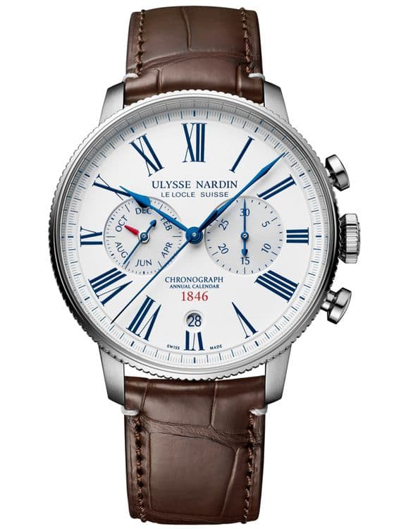 Часы Ulysse Nardin Chronograph Marine Torpilleur