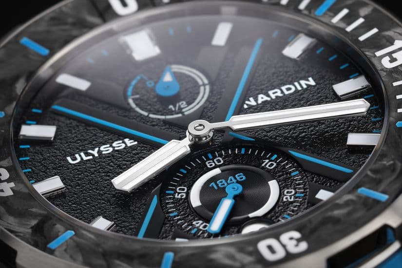Часы Ulysse Nardin Diver Net Azure