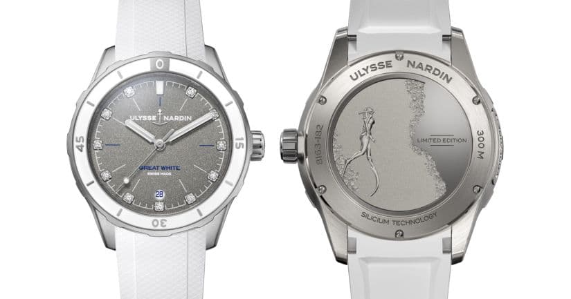 Часы Ulysse Nardin Lady Diver Great White