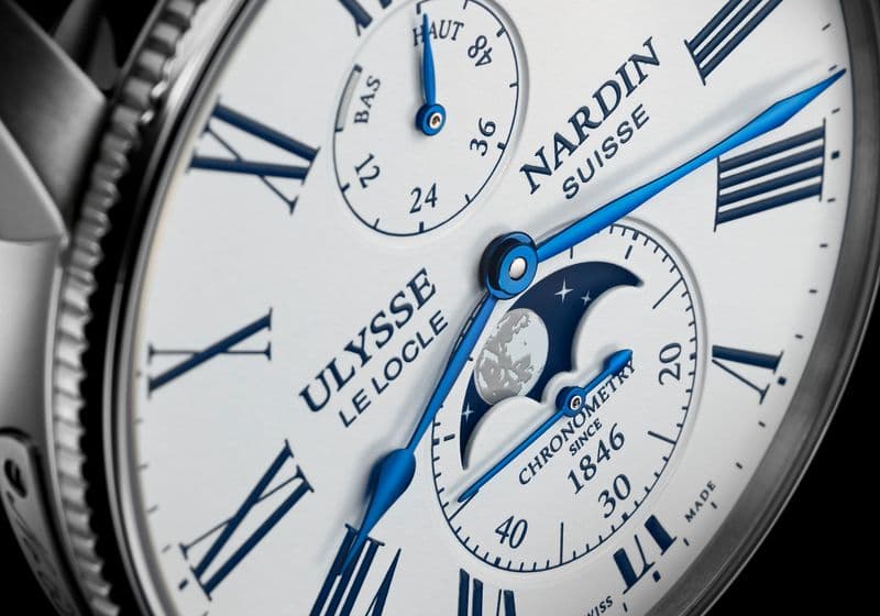 Часы Ulysse Nardin Marine Torpilleur Moonphase